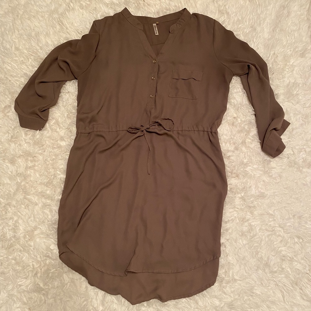 Tan dress